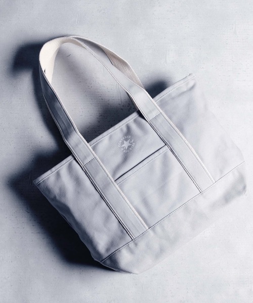 CONVERSE(コンバース)の「【CONVERSE/コンバース】canvas M tote/キャンバスMトートバッグ(トートバッグ・レディース・ベージュ/ブラック/ホワイト/ブラック系その他/レッド/ネイビー/グレー/ダークベージュ/ベージュ系その他/グリーン/ライトブラウン/ブルー/ブラック系その他3/アイボリー/レッド系その他/ワインレッド・FREE)」の7枚目の写真