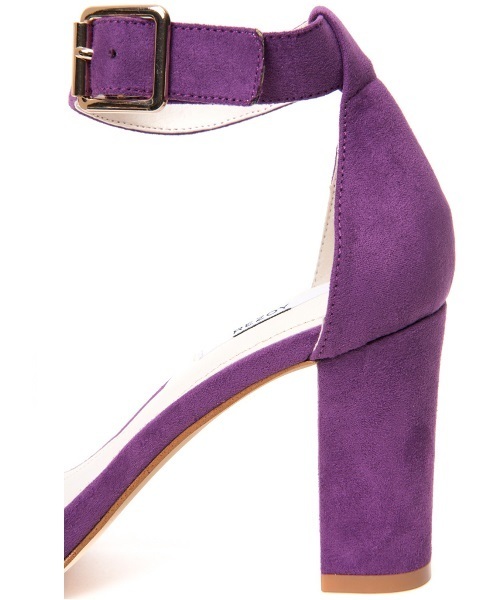 REZOY（リゾイ）の「【ar6月号・VVi7月号・美人百花6月号】掲載商品【REZOY】ストレートストラップカラースエードサンダル（サンダル・レディース・ブラック/パープル/グリーン/ベージュ・L/LL/S/M）」の10枚目の写真