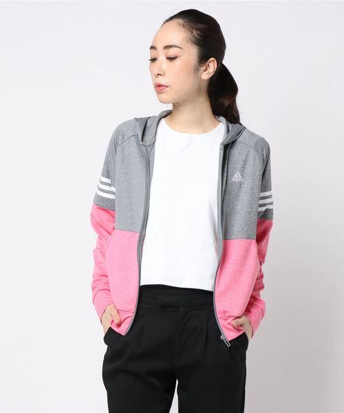 adidas（アディダス）の「アディダス スウェットフルジップパーカー