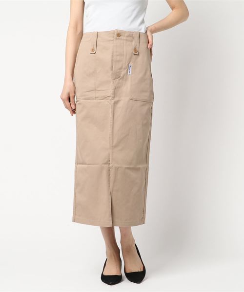 CHEVRE（シェーブル）の「【CHEVRE/シェーブル】FATIGUESK/ファティーグスカート（スカート・レディース・ベージュ/グリーン・36/38）」の8枚目の写真