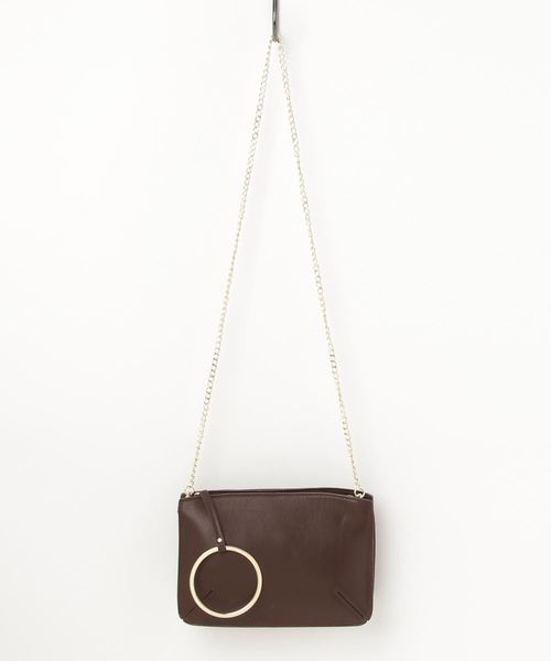 Casselini（キャセリーニ）の「三つ子ショルダーBAG（ショルダーバッグ・レディース・ブラック/ブラウン/グリーン/パープル・FREE）」の3枚目の写真