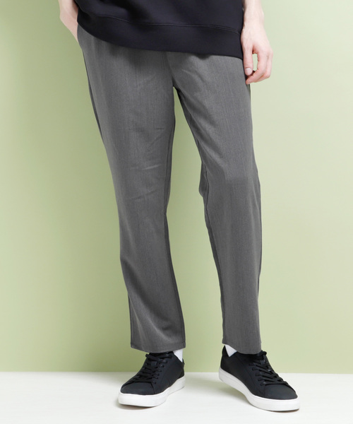 EMMA CLOTHES（エマクローズ）の「イージースラックス TR Band Summer Slacks（スラックス・メンズ・ブラック/ベージュ/ネイビー/グレー/ブラック系その他/ブルー系その他・S/M/L）」の4枚目の写真