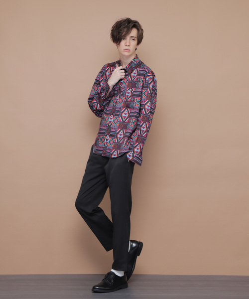 EMMA CLOTHES（エマクローズ）の「イージースラックス TR Band Summer Slacks（スラックス・メンズ・ブラック/ベージュ/ネイビー/グレー/ブラック系その他/ブルー系その他・S/M/L）」の7枚目の写真