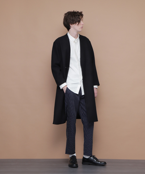 EMMA CLOTHES（エマクローズ）の「イージースラックス TR Band Summer Slacks（スラックス・メンズ・ブラック/ベージュ/ネイビー/グレー/ブラック系その他/ブルー系その他・S/M/L）」の12枚目の写真