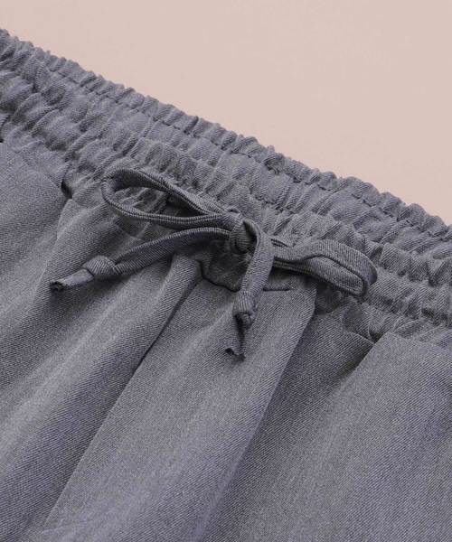 EMMA CLOTHES（エマクローズ）の「イージースラックス TR Band Summer Slacks（スラックス・メンズ・ブラック/ベージュ/ネイビー/グレー/ブラック系その他/ブルー系その他・S/M/L）」の15枚目の写真