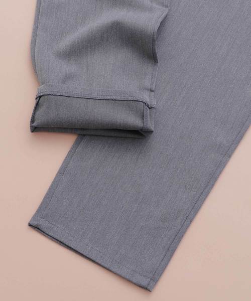 EMMA CLOTHES（エマクローズ）の「イージースラックス TR Band Summer Slacks（スラックス・メンズ・ブラック/ベージュ/ネイビー/グレー/ブラック系その他/ブルー系その他・S/M/L）」の17枚目の写真