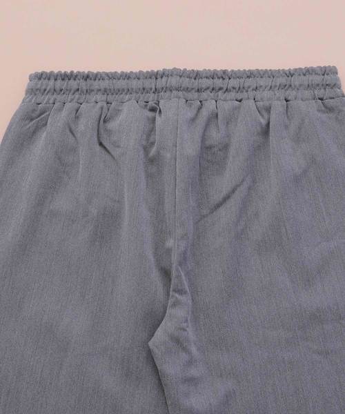 EMMA CLOTHES（エマクローズ）の「イージースラックス TR Band Summer Slacks（スラックス・メンズ・ブラック/ベージュ/ネイビー/グレー/ブラック系その他/ブルー系その他・S/M/L）」の18枚目の写真