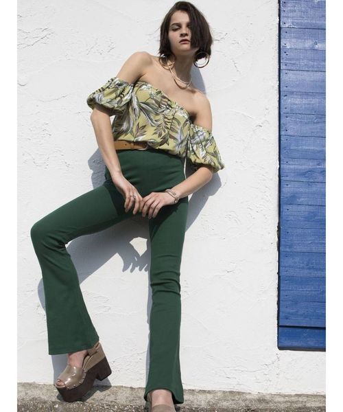 EMODA（エモダ）の「リーフオフショルダーチュニック（Tシャツ/カットソー・レディース・ホワイト/ブラック/その他/その他1・FREE）」の18枚目の写真