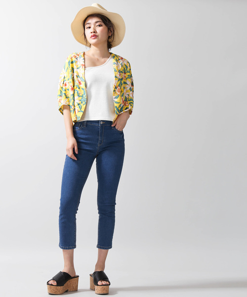 WEGO（ウィゴー）の「WEGO/アロハパフスリーブクロップドシャツ（シャツ/ブラウス・レディース・その他1/その他2・FREE）」の10枚目の写真