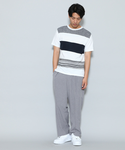 JUNRED（ジュンレッド）の「AIR DRYアンクルワイドパンツ（その他パンツ・メンズ・ライトグレー/カーキ/ブラック・L/M/LL/S）」の13枚目の写真