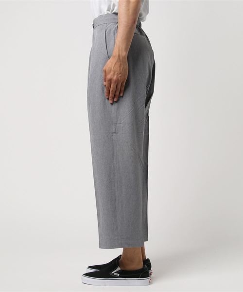 JUNRED（ジュンレッド）の「AIR DRYアンクルワイドパンツ（その他パンツ・メンズ・ライトグレー/カーキ/ブラック・L/M/LL/S）」の4枚目の写真