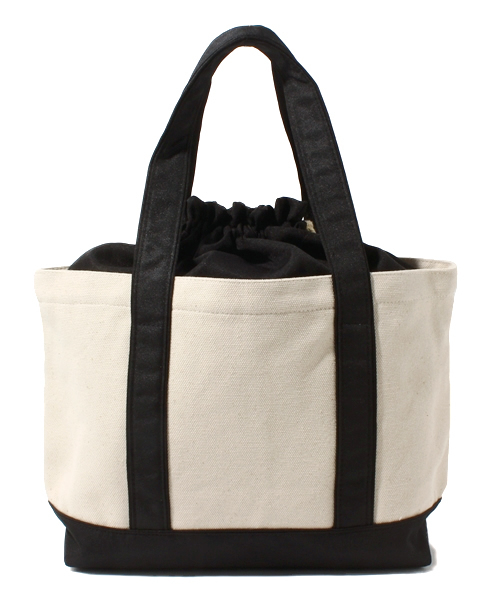 Another Edition（アナザーエディション）の「AE Canvas TOTE M（トートバッグ・レディース・ブラック/オリーブ・フリー）」の5枚目の写真