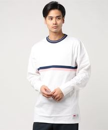 STRIPE RIB L/S TOP