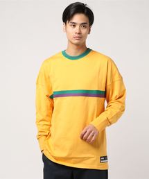 STRIPE RIB L/S TOP