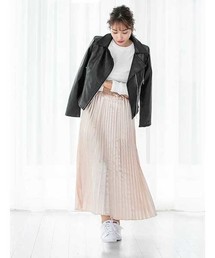 fifth | プリーツシャイニーロングスカート(スカート)