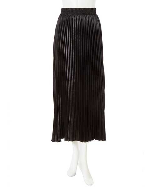 fifth(フィフス)の「プリーツシャイニーロングスカート(スカート・レディース・ブラック/ベージュ/カーキ・MEDIUM)」の9枚目の写真
