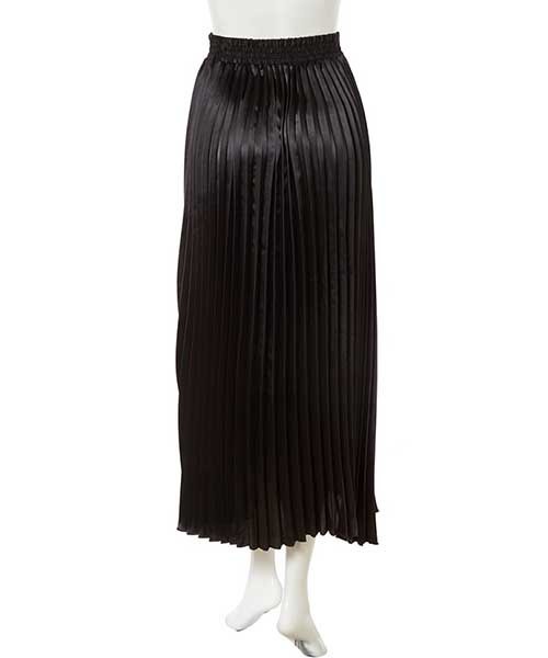 fifth(フィフス)の「プリーツシャイニーロングスカート(スカート・レディース・ブラック/ベージュ/カーキ・MEDIUM)」の8枚目の写真