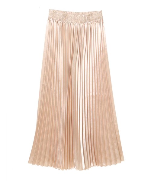 fifth(フィフス)の「プリーツシャイニーロングスカート(スカート・レディース・ブラック/ベージュ/カーキ・MEDIUM)」の14枚目の写真