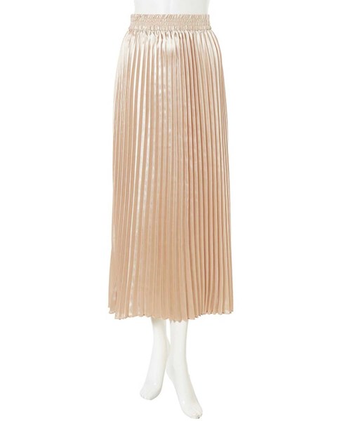 fifth(フィフス)の「プリーツシャイニーロングスカート(スカート・レディース・ブラック/ベージュ/カーキ・MEDIUM)」の15枚目の写真