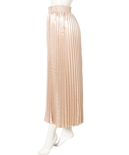 fifth(フィフス)の「プリーツシャイニーロングスカート(スカート・レディース・ブラック/ベージュ/カーキ・MEDIUM)」の16枚目の写真