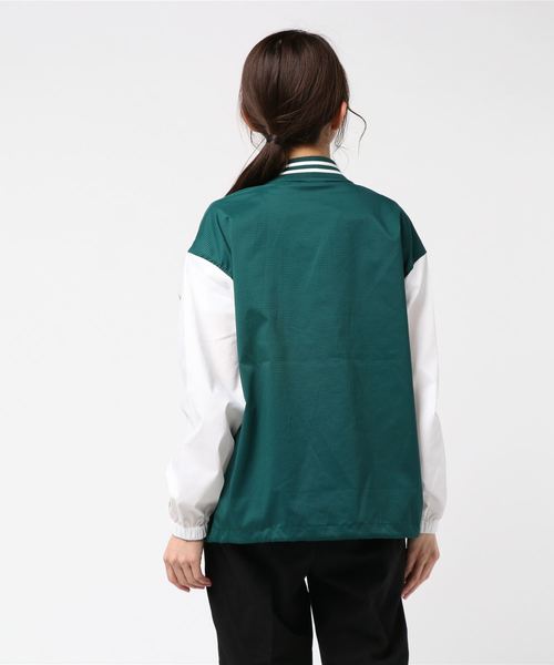 Champion（チャンピオン）の「チャンピオン Champion SNAP JACKET CW-PSC03（ブルゾン・レディース・ネイビー/グリーン・M/L）」の4枚目の写真