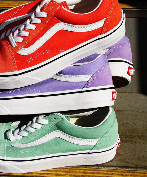 VANS(バンズ)の「オールド スクール OLD SKOOL VN0A38G1VMX(スニーカー・レディース・グリーン・23cm/23.5cm/24cm/24.5cm)」の6枚目の写真