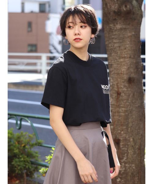 セール Tシャツ をセール価格で購入できます Murua Tシャツ カットソー Meow Tシャツ Tシャツ カットソー Murua ムルーア のファッション
