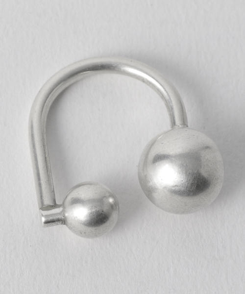 Soierie（ソワリー）の「【別注】＜Soierie＞HOOK EARCUFFリング（リング・レディース・シルバー・FREE）」の5枚目の写真