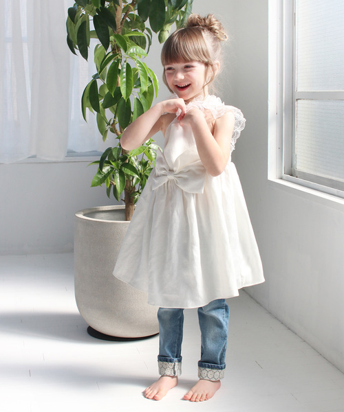 Rora（ローラ）の「ホワイトデー エプロン ドレス（エプロン・キッズ・ホワイト・S/M）」の5枚目の写真