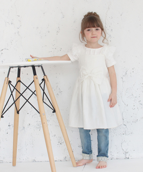 Rora（ローラ）の「ホワイトデー エプロン ドレス（エプロン・キッズ・ホワイト・S/M）」の8枚目の写真