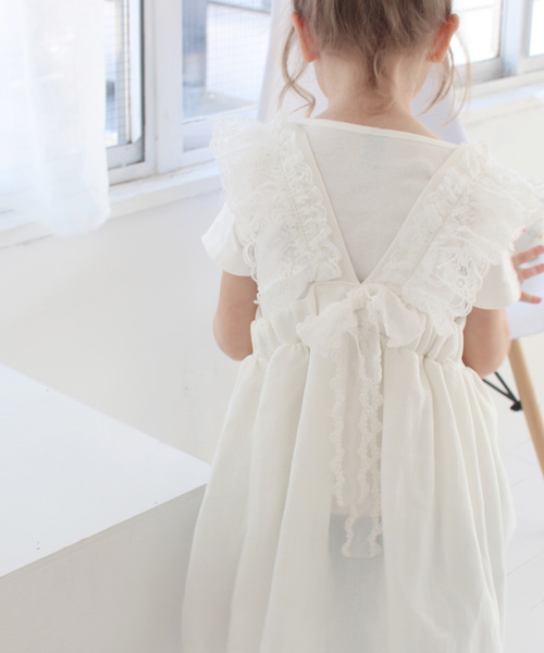 Rora（ローラ）の「ホワイトデー エプロン ドレス（エプロン・キッズ・ホワイト・S/M）」の10枚目の写真