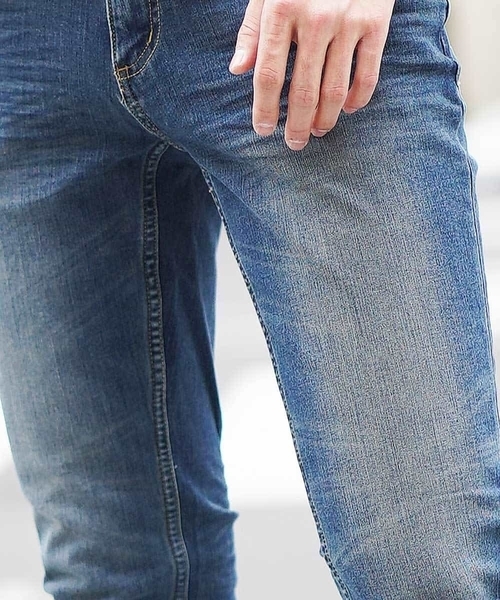 MK MICHEL KLEIN HOMME （エムケーミッシェルクランオム）の「デニム（ヴィンテージ 2WAYストレッチデニム）（デニムパンツ・メンズ・ネイビー/ブルー/ブラック・44/50/48/42/46）」の18枚目の写真