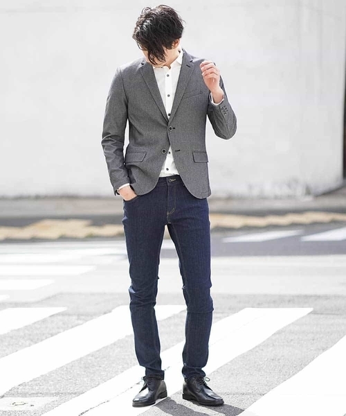 MK MICHEL KLEIN HOMME （エムケーミッシェルクランオム）の「デニム（ヴィンテージ 2WAYストレッチデニム）（デニムパンツ・メンズ・ネイビー/ブルー/ブラック・44/50/48/42/46）」の9枚目の写真