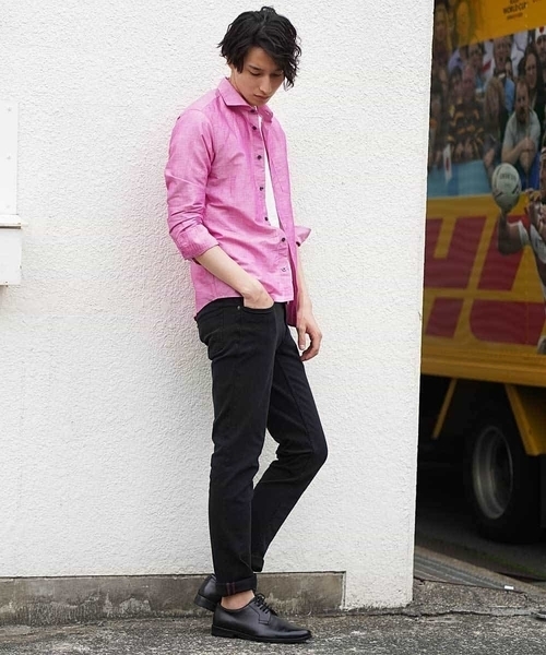 MK MICHEL KLEIN HOMME （エムケーミッシェルクランオム）の「デニム（ヴィンテージ 2WAYストレッチデニム）（デニムパンツ・メンズ・ネイビー/ブルー/ブラック・44/50/48/42/46）」の6枚目の写真