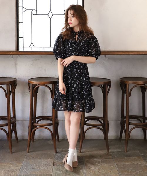 one after another NICE CLAUP フリルミニワンピース one after another NICE CLAUP｜【お揃いcollection】フリル