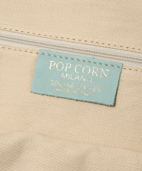 green label relaxing（グリーンレーベルリラクシング）の「POPCORN イソザイコンビ3WAY クラッチ・ショルダーバッグ（ショルダーバッグ・レディース・オフホワイト/ライトグレー/ライム/ネイビー/ピンク・フリー）」の9枚目の写真