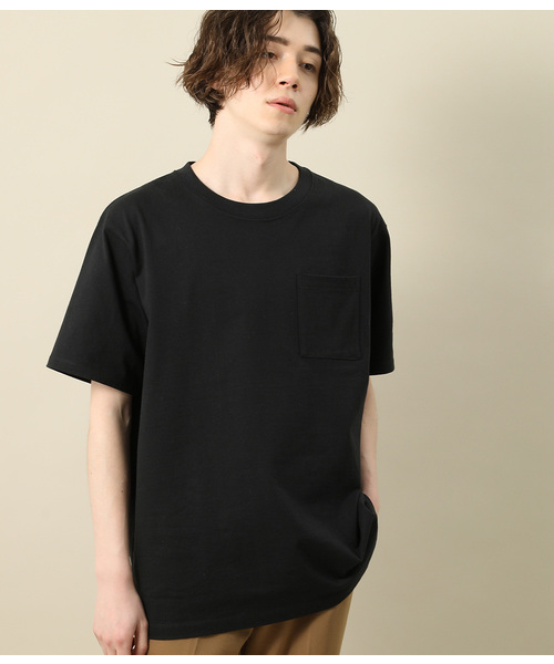 JUNRED(ジュンレッド)の「USAコットンルーズシルエットT(Tシャツ/カットソー・メンズ・ホワイト/ブラック/パープル/オレンジ・S/M/L)」の3枚目の写真