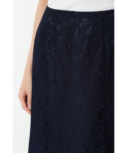 NATURAL BEAUTY BASIC(ナチュラルビューティーベーシック)の「レースマーメイドスカート(スカート・レディース・ネイビー/ブルー/ベージュ・SMALL/MEDIUM/X-SMALL)」の19枚目の写真