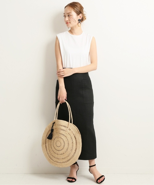 セール】麻 タイトスカート◇（スカート）｜VERMEIL par iena