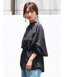 コットンスリーブボリュームブラウス