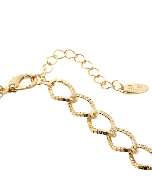 ROPE' PICNIC(ロペピクニック)の「変形パール/ガラスショートネックレス(ネックレス・レディース・オフホワイト/ピンク・FREE)」の5枚目の写真