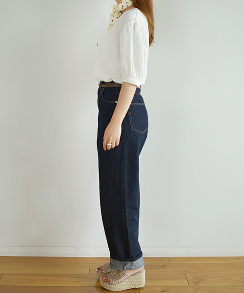 PairPair(ペアペア)の「スクエアネックBIGボタンブラウス(シャツ/ブラウス・レディース・ブラック/オフホワイト/モカ・FREE)」の4枚目の写真