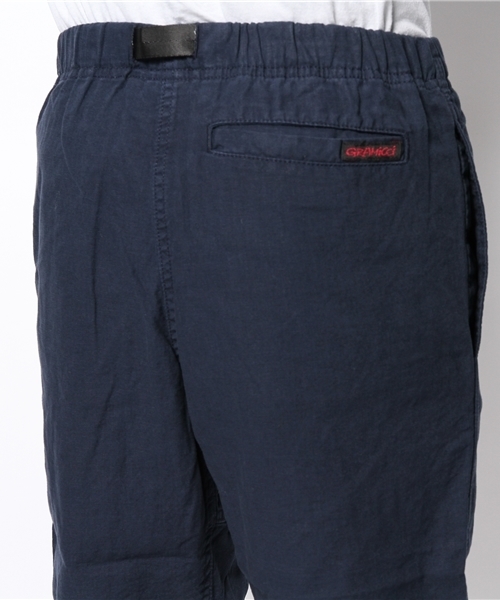 Gramicci（グラミチ）の「GRAMICCI: コットン/リネン スリム ショートパンツ（その他パンツ・メンズ・オフホワイト/グリーン/ブルー/ネイビー・MEDIUM/SMALL/X-LARGE/LARGE）」の8枚目の写真