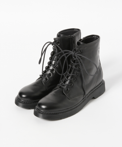 LOWRYS FARM(ローリーズファーム)の「レースアップブーツ 851958(ブーツ・レディース・ブラック・MEDIUM/LARGE)」の3枚目の写真