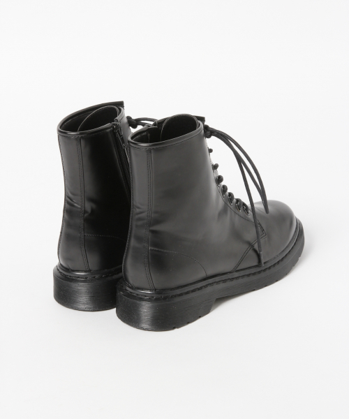LOWRYS FARM(ローリーズファーム)の「レースアップブーツ 851958(ブーツ・レディース・ブラック・MEDIUM/LARGE)」の6枚目の写真