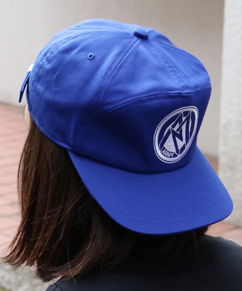 MYne(マイン)の「MYne/マイン SYMBOL fighter cap ベースボールキャップ(キャップ・メンズ・ブラック/グレー/ブルー/ベージュ・FREE)」の1枚目の写真