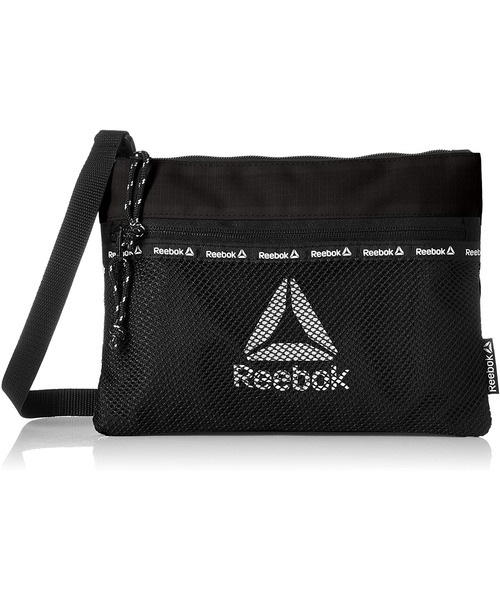 Reebok(リーボック)の「【Reebok/リ-ボック】ロゴプリント サコッシュ(ショルダーバッグ・メンズ・ブラック/レッド/イエロー・FREE)」の1枚目の写真