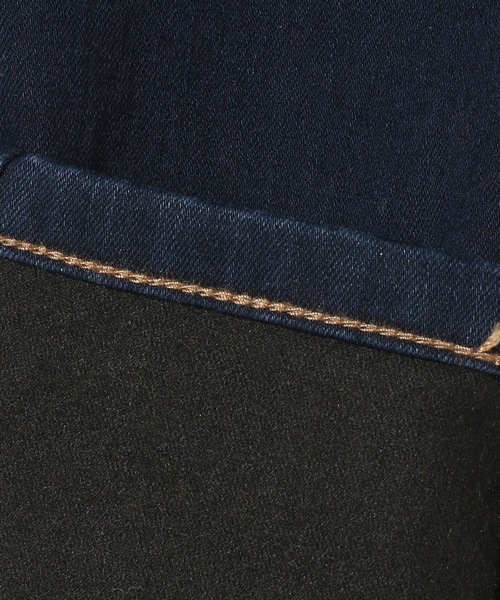Heather（ヘザー）の「ヘザーISKOウラキモウスキニー　856077（デニムパンツ・レディース・ブラック/ワンウォッシュ・XS/S/M/L/XXS）」の16枚目の写真