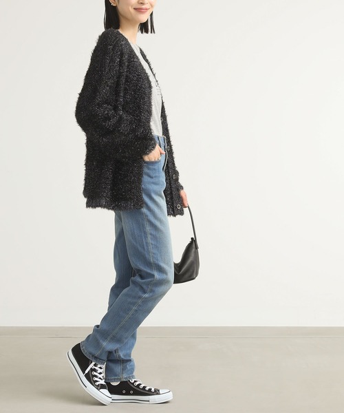 n'OrLABEL（ノアールレーベル）の「『ストレッチボーイフレンドデニム』（デニムパンツ・レディース・ブラック/インディゴブルー/ブルー系その他/ブルー系その他2/グレー・M/L/LL/3L/S）」の8枚目の写真