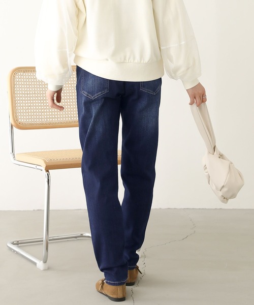 n'OrLABEL（ノアールレーベル）の「『ストレッチボーイフレンドデニム』（デニムパンツ・レディース・ブラック/インディゴブルー/ブルー系その他/ブルー系その他2/グレー・M/L/LL/3L/S）」の18枚目の写真